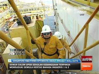 Singapore oil and gas firms optimistic about project roll outs