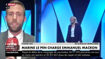 En meeting hier soir, Marine Le Pen s'en prend (sans le nommer) à Eric Zemmour : 