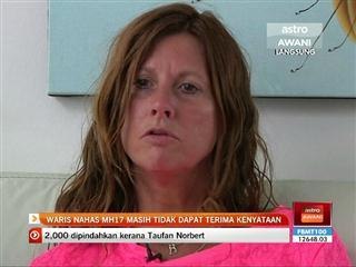 Waris nahas MH17 masih tidak dapat terima kenyataan