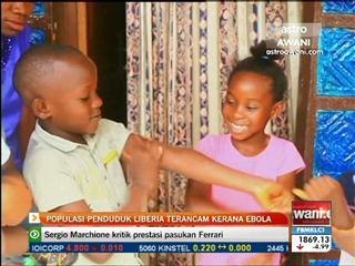 Populasi penduduk Liberia terancam kerana ebola