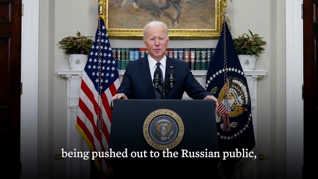 Joe Biden s'est pour la première fois dit convaincu que Vladimir Poutine avait pris la décision d'envahir l'Ukraine dans les jours qui viennent