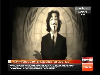 Anonymous umum perang siber terhadap ISIS