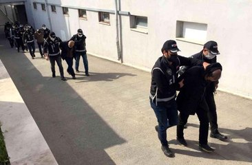 7 ilde silah kaçakçılığı yapan 9 zanlı adliyeye sevk edildi