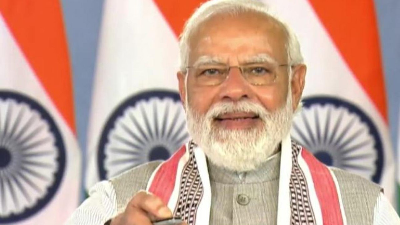 PM Modi flags off Kisan drones to spray pesticides in farms