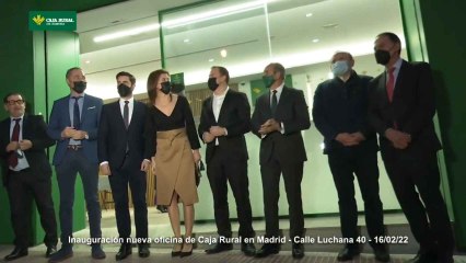 Inauguración de la nueva oficia de Caja Rural de Zamora en Madrid