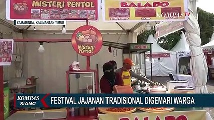 Pemkot Samarinda Gelar Street Food Festival, Suguhkan Berbagai Jajanan Tradisional
