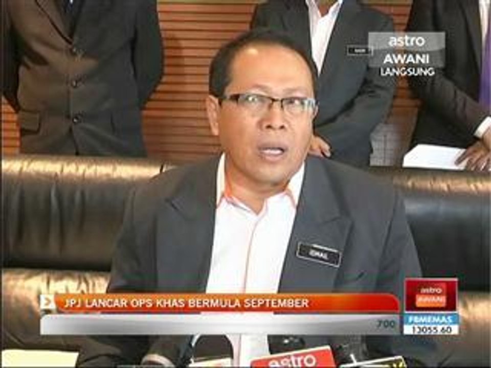 JPJ lancar Ops Khas bermula September