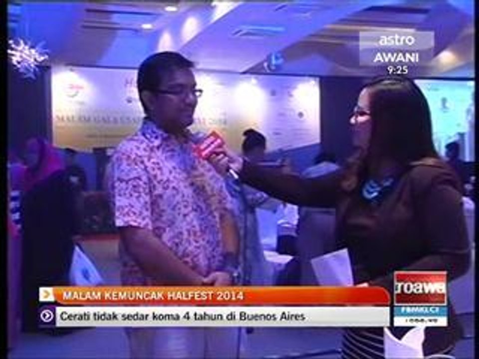 Malam kemuncak Halfest 2014