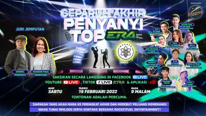 Separuh Akhir Penyanyi Top ERA Kucate