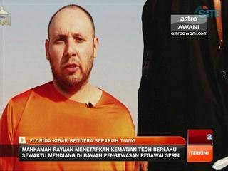 Florida kibar bendera separuh tiang