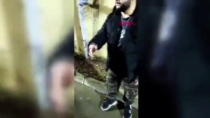 İstanbul'da Suriyeli ''şüpheli''nin üzerinden kemer şeklinde kılıç çıktı