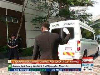 3 jenazah mangsa MH17 ditempatkan sementara di Nirvana