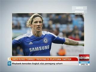 Kata kunci 'Torres' trending di Twitter