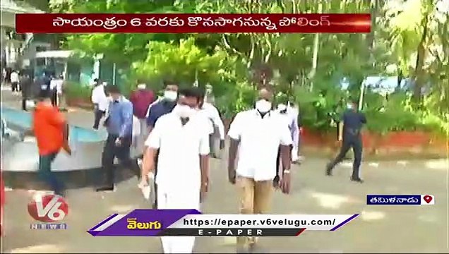 Tamil Nadu Urban Local Body Election, CM MK Stalin Casts Vote | V6 News