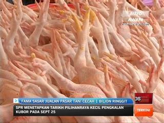 FAMA sasar jualan pasar tani cecah 1 bilion ringgit
