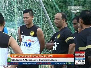 3 bintang senior sertai kem latihan