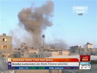 Serangan Israel tiada asas moral