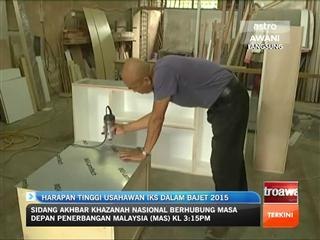 Harapan tinggi usahawan IKS dalam Bajet 2015