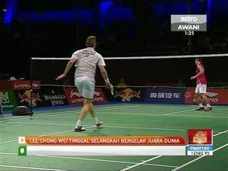 Lee Chong Wei tinggal selangkah bergelar juara dunia