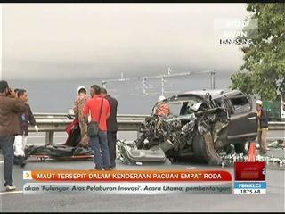 Maut tersepit dalam kenderaan pacuan empat roda