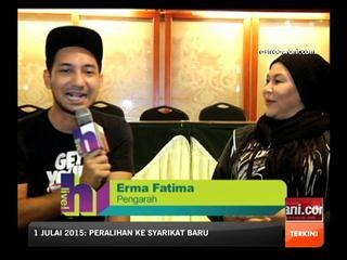 Cabaran 60 saat bersama Erma Fatima