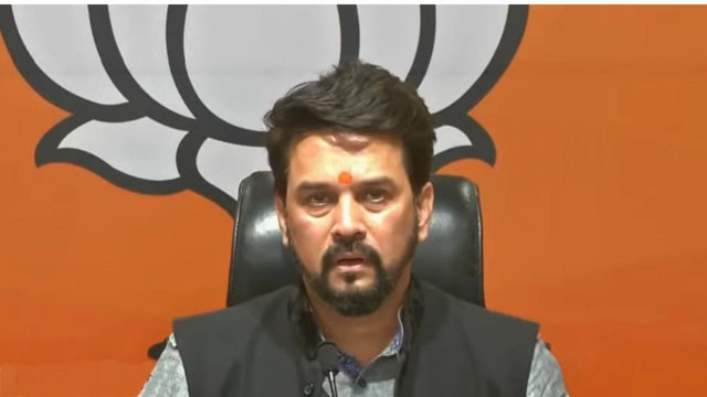 Anurag Thakur attacks SP over terrorism amid UP Polls