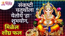 संकष्टी चतुर्थीला कोणता शुभयोग आहे? What is the auspicious occasion for Sankashti Chaturthi?