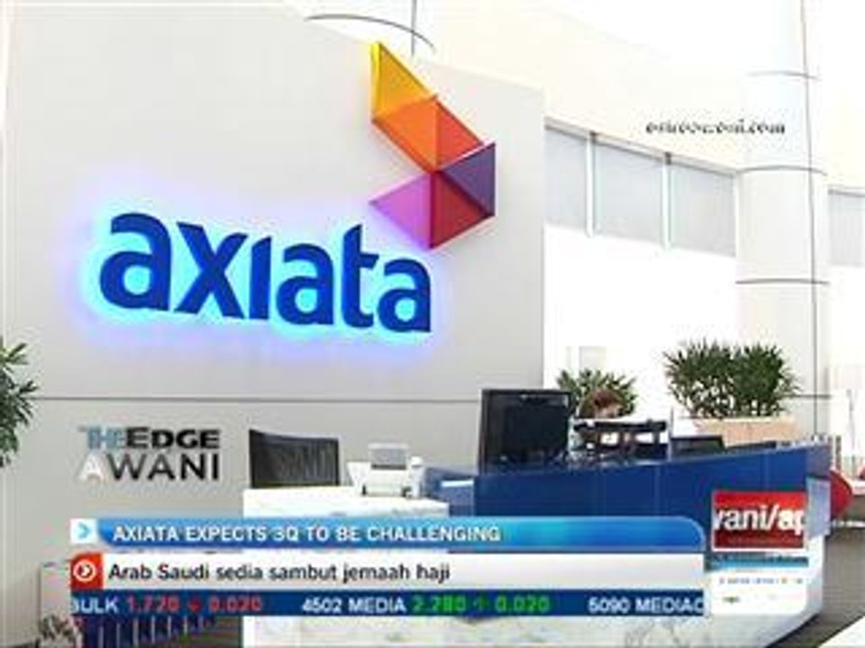 Axiata expects 3Q to be challenging