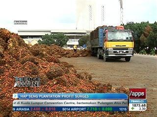 Hap Seng Plantation's profit surges