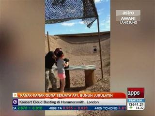 Kanak-kanak guna senjata api, bunuh jurulatih