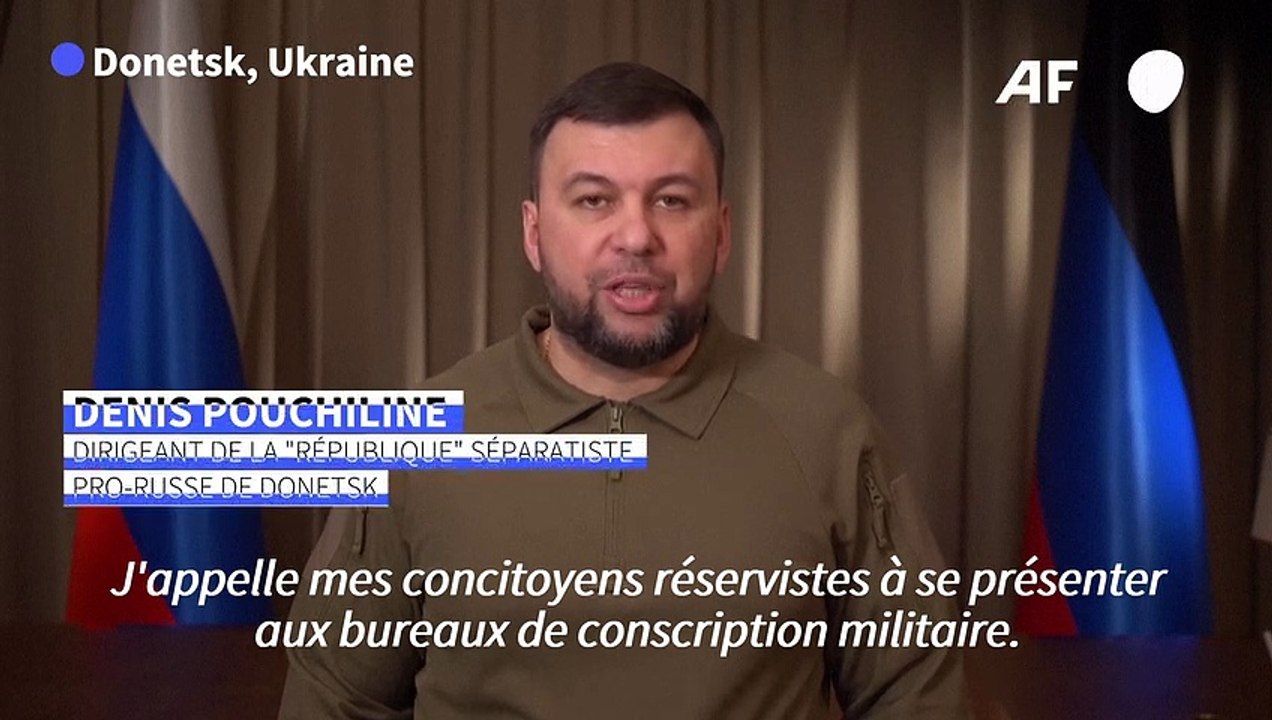 Ukraine: les séparatistes prorusses proclament la "mobilisation générale"