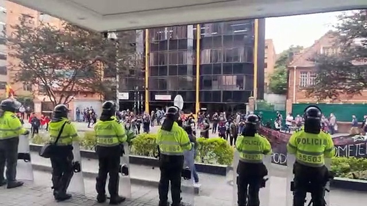 Partidarios del Foro Sao Paulo provocan disturb...