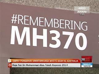 Empat pengerusi jawatankuasa MH370 akan ke Australia