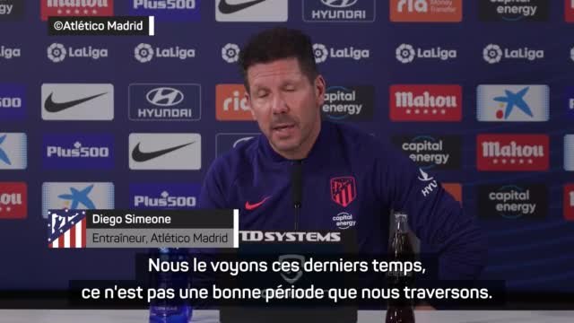 25e j. - Simeone : Je crois en mes joueurs