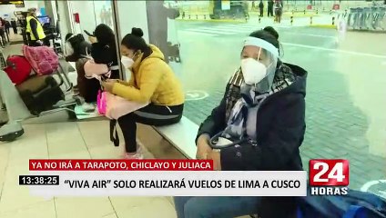 "Viva Air" anuncia que solo realizará vuelos de Lima a Cusco