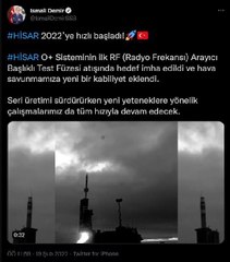 HİSAR hava savunma sistemine yeni kabiliyet