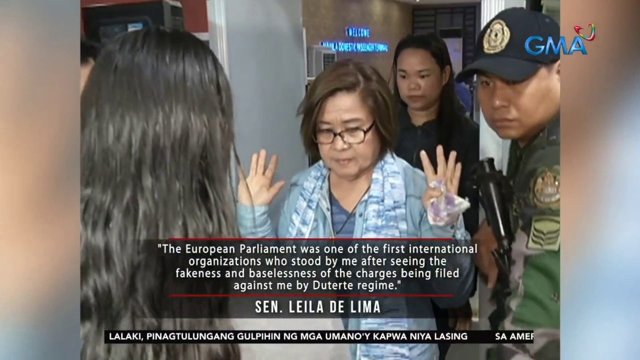European Commissioner for Equality, pinuri ang katapangan ni Sen. De Lima at nanawagan para sa due process | 24 Oras
