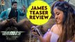 James Teaser Review | Puneeth Rajkumar | Chaitra Vasudevan