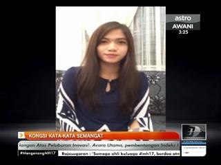 Nahas MH17: Kongsi kata-kata semangat