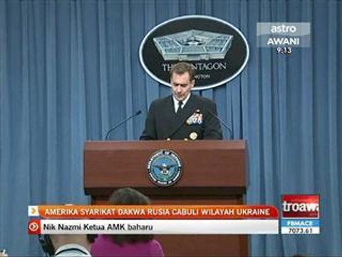 Amerika Syarikat dakwa Rusia cabuli wilayah Ukraine