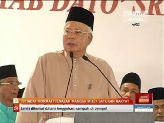 Istiadat hormati jenazah mangsa MH17 satukan rakyat