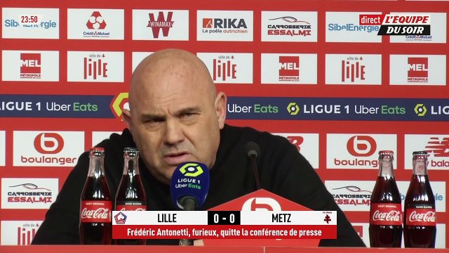 Vous n'êtes pas procureur : Furieux, Frédéric Antonetti s'en prend à Bertrand Latour et quitte la conférence de presse