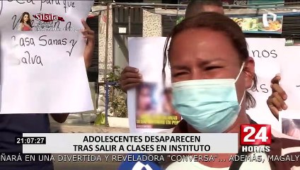 Menores de 12 y 16 años desparecidas: ambas salieron a tomar un curso de estética