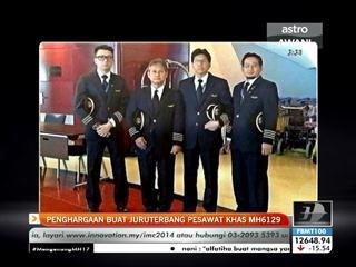 Penghargaan buat juruterbang pesawat khas MH6129