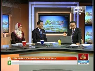 Sesi kemasukan dan rayuan IPTA 2014