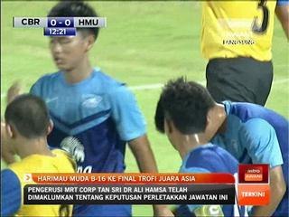 Harimau Muda B-16 ke final Trofi Juara Asia