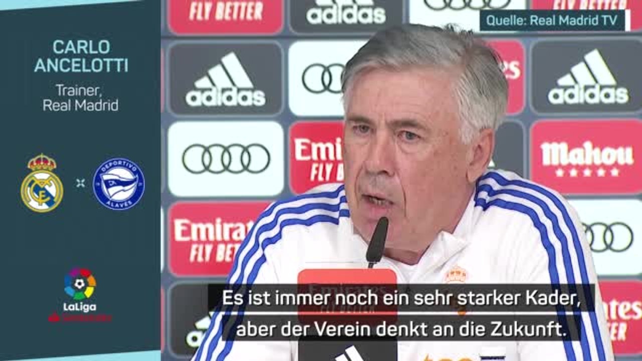 Mbappe? ancelotti: “wollen kader immer verbessern”