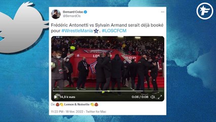 La violente altercation de Lille-Metz déchaîne Twitter