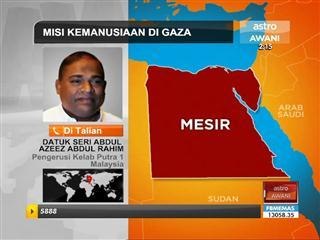 Misi Kemanusiaan bersama Pengerusi Kelab Putera 1 Malaysia