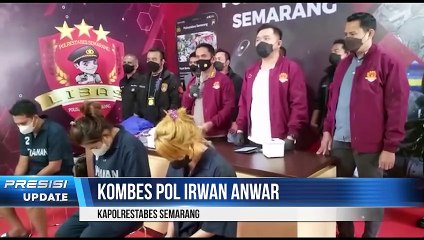 Polrestabes Semarang Berhasil Tangkap Komplotan Pembobol Uang Nasabah Rp 1,7 Miliar